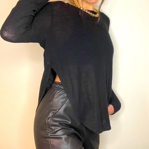 H&M side slit long sleeve